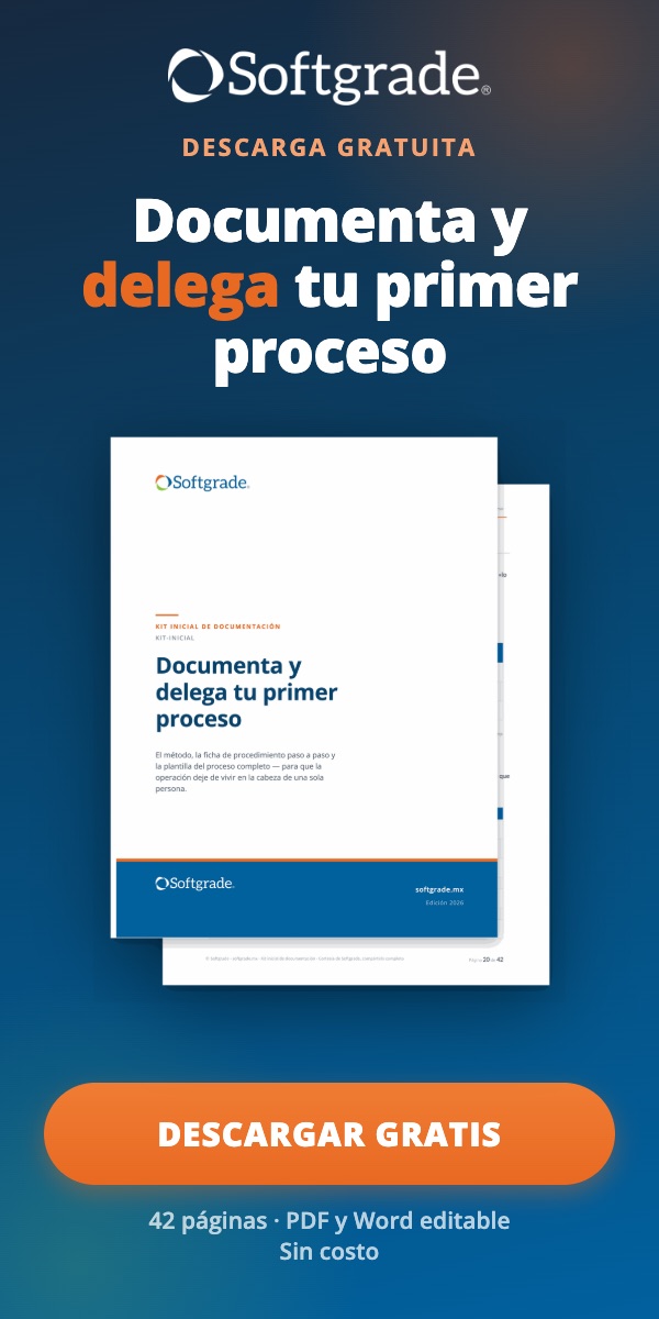 Descarga gratis el kit inicial para documentar y delegar tu primer proceso
